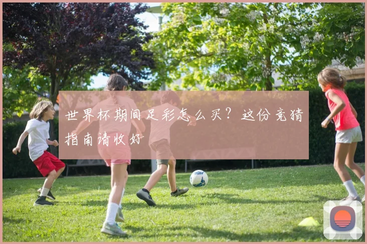 世界杯期间足彩怎么买？这份竞猜指南请收好